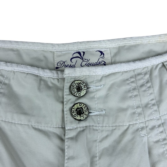 Diesel Parachute Mens Cargo Capri Pants Shorts Loose Fit Baggy Rave Skate Y2K - Picture 7 of 16